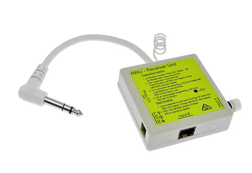 [NC90902/MED-RRU-6T3] Wireless Receiver T3 (Tip/Sleeve) with 9VDC Power pk
